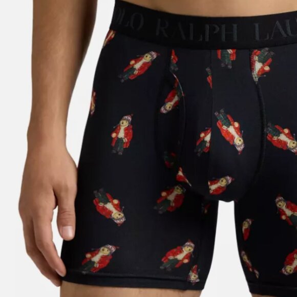 Polo RALPH LAUREN Men's Boxer Briefs Polo Bear Set of Three M/L/XL - Picture 5 of 8